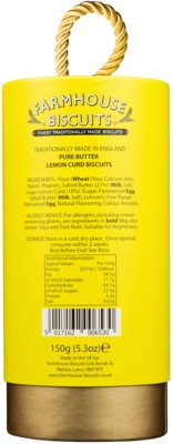 Ciasteczka Farmhouse Kensington Gift Tube Lemon Curd Biscuits (150 g)