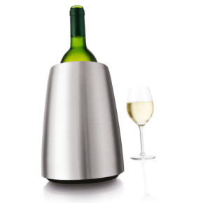 Vacu Vin Aktywny schładzacz do wina Elegant – stalowy
