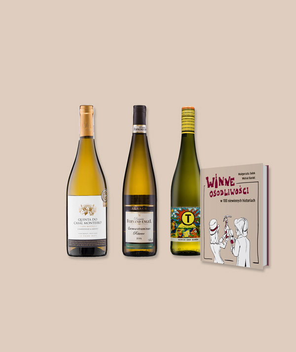 Winne Osobliwości na biało