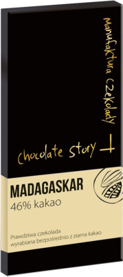Manufaktura Czekolady: czekolada Madagaskar 46% z mlekiem 50 g