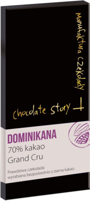 Manufaktura Czekolady: czekolada Grand Cru Dominikana 70% 50 g