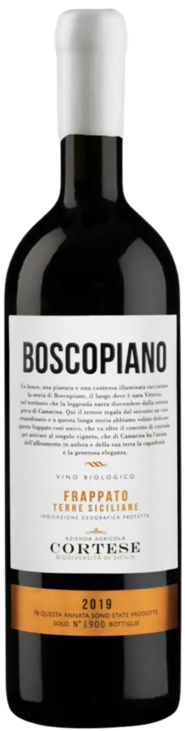 Wino Cortese Boscopiano Frappato Terre Siciliane IGP 2019