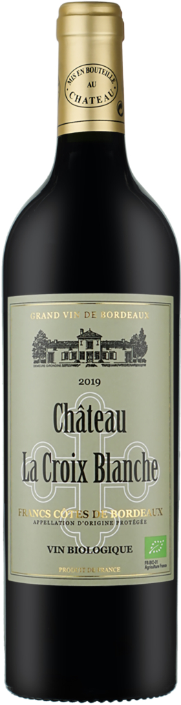 Wino Chateau La Croix Blanche Francs Cotes de Bordeaux AOC 2019