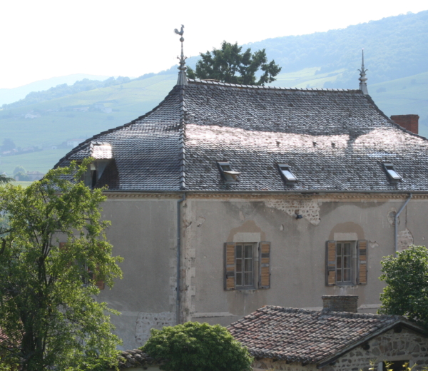 chateau de durette posiadlosc dach