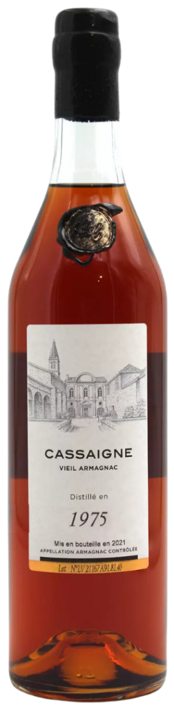 Cassaigne Armagnac Vintages 1975 Cassaigne Armagnac Vintages 1975