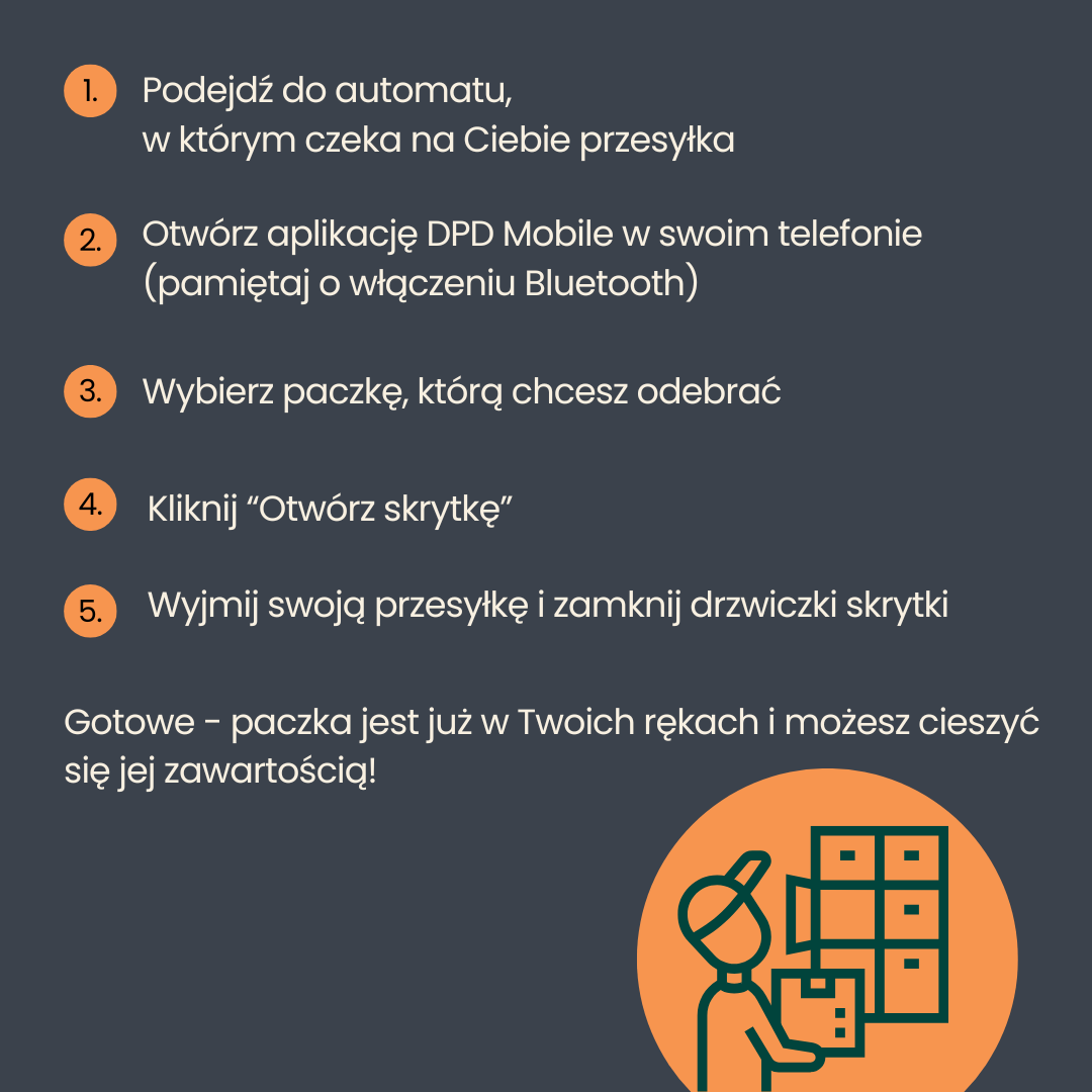 odbiór wina z automatu paczkowego i punktu DPDPickup