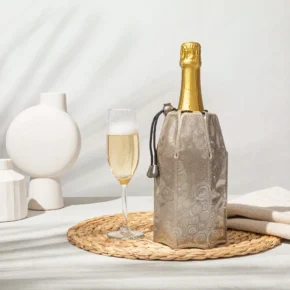 Vacu Vin Aktywny schładzacz do wina i Szampana platynowy