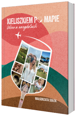 Książka "Kieliszkiem Po Mapie" Małgorzata Sułek