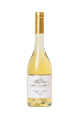 Wino Sarga Borhaz Aszú 5 Puttonyos Tokaj 2019 500ml
