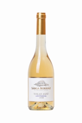 Wino Sarga Borhaz Aszú 6 Puttonyos Tokaj 2018 500ml