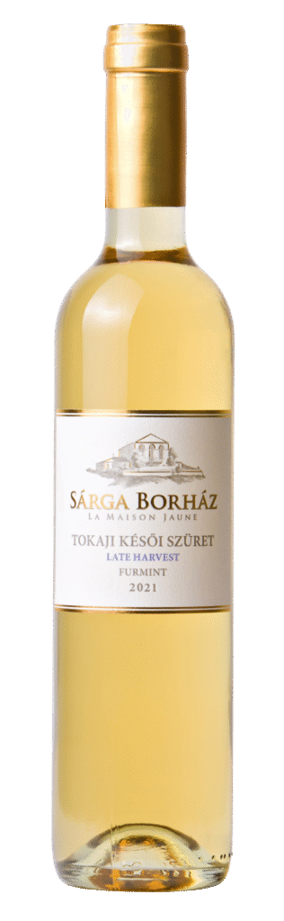 Wino Sarga Borhaz Late Harvest Furmint 2023 500ml