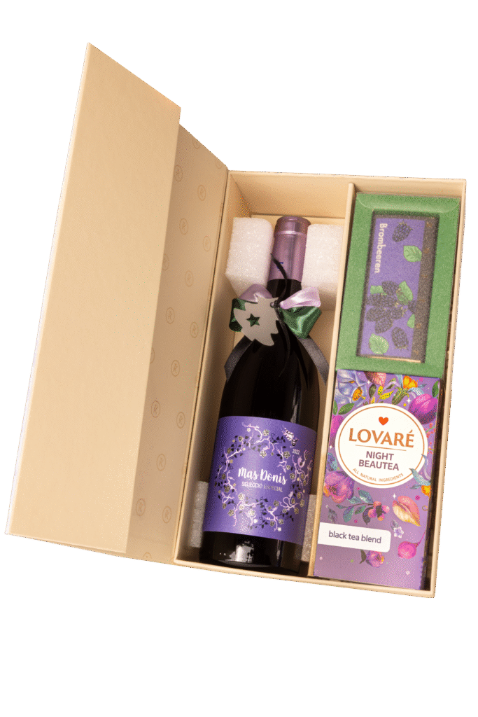 Zestaw świąteczny w beżowym pudełku - "Leśna radość"