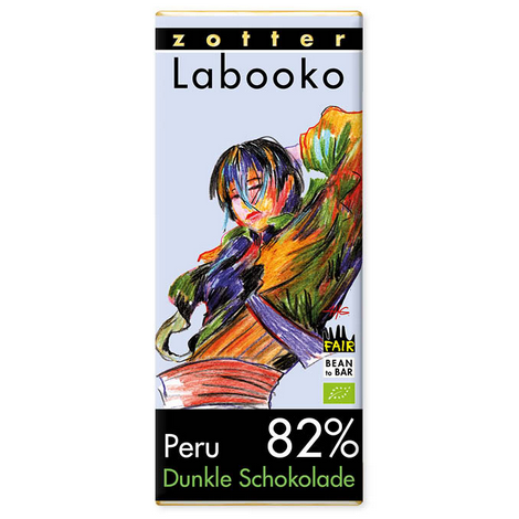 Zotter Labooko czekolada Peru 82%