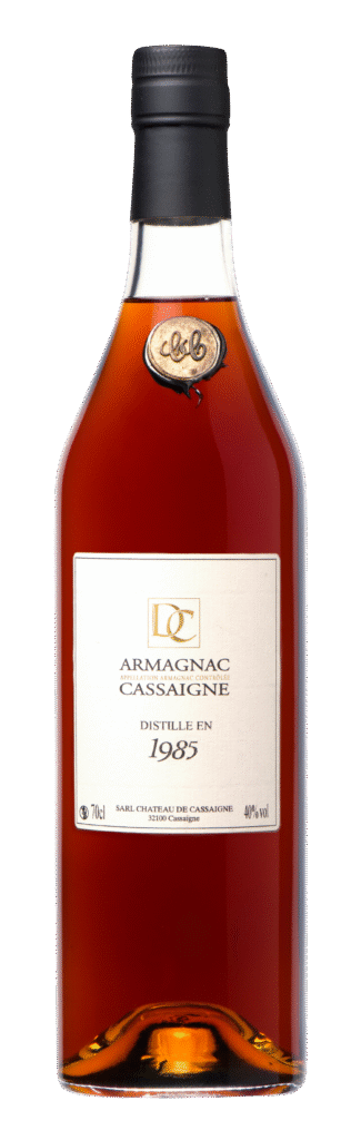 Cassaigne Armagnac Vintages 1985 Cassaigne Armagnac Vintages 1985