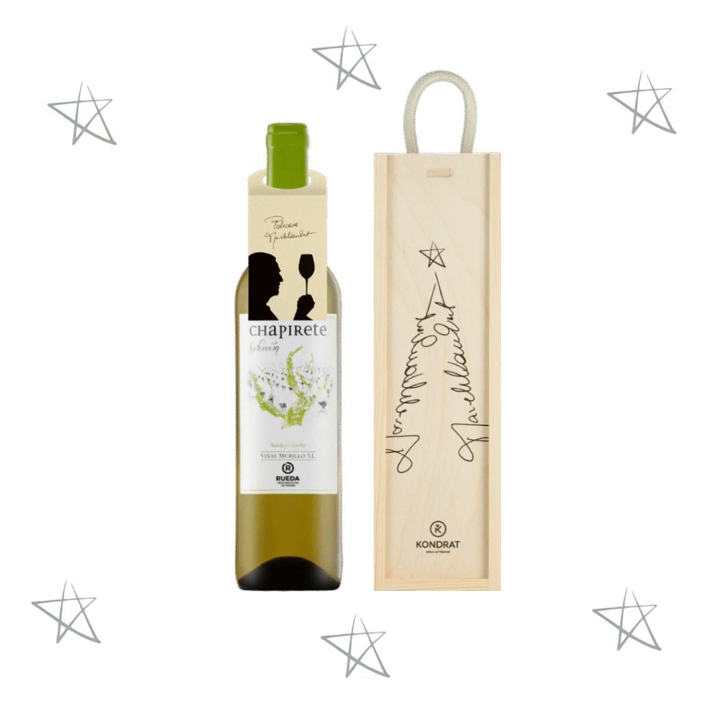 Verdejo w świątecznej skrzynce