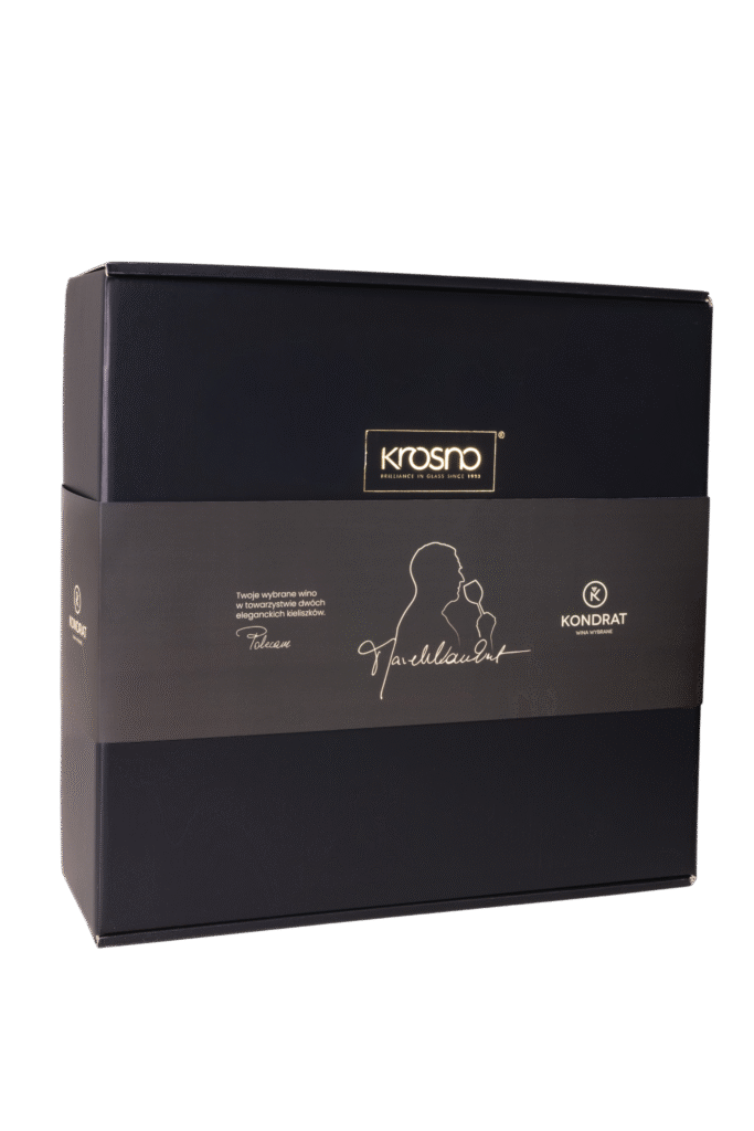 Zestaw prezentowy w czarnym pudełku - Chateau Lion Noir Côtes de Bourg AOC